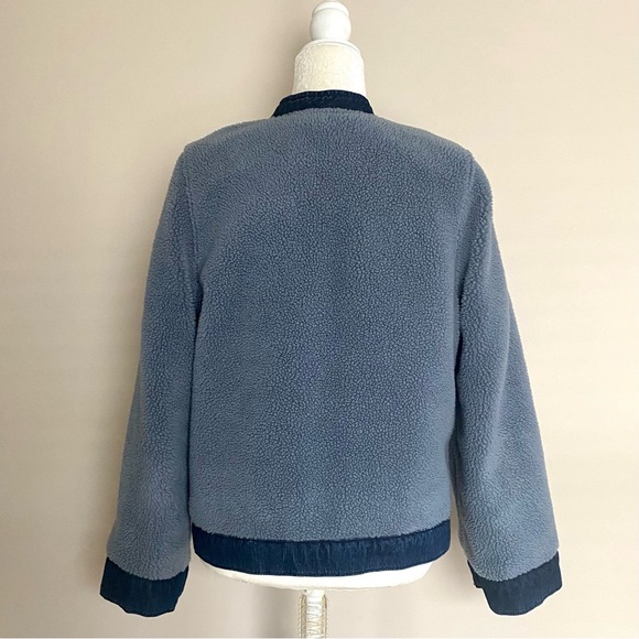 Madewell Reversible Sherpa Jean Jacket - Picture 10 of 11